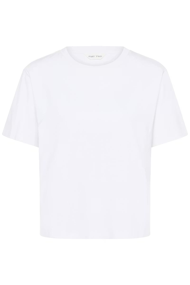 Anne T-Shirt - White - T-skjorter - Helt Dilla AS