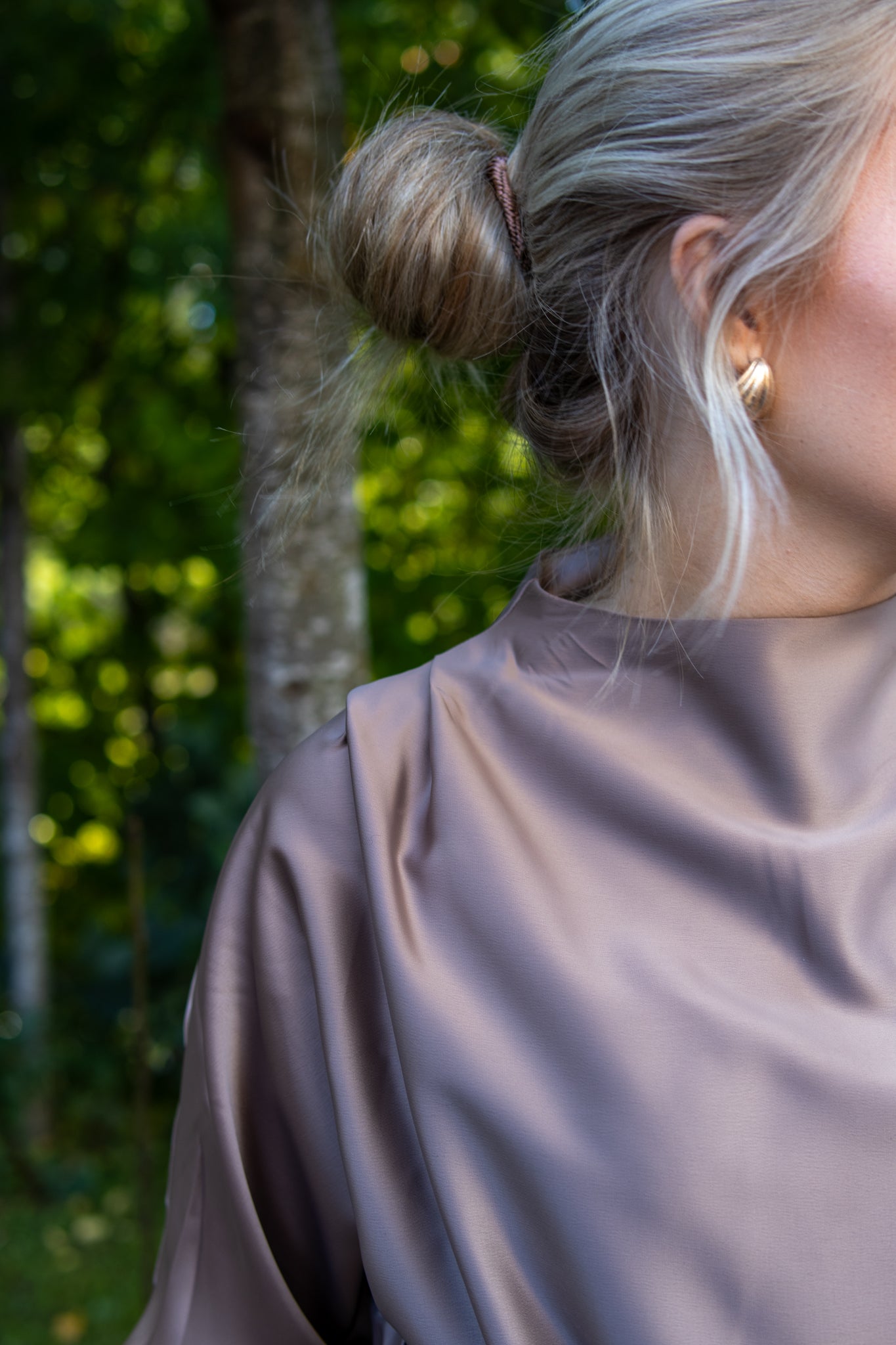 YasPella LS Funnel  neck top - fungi - Bluser - Helt Dilla AS