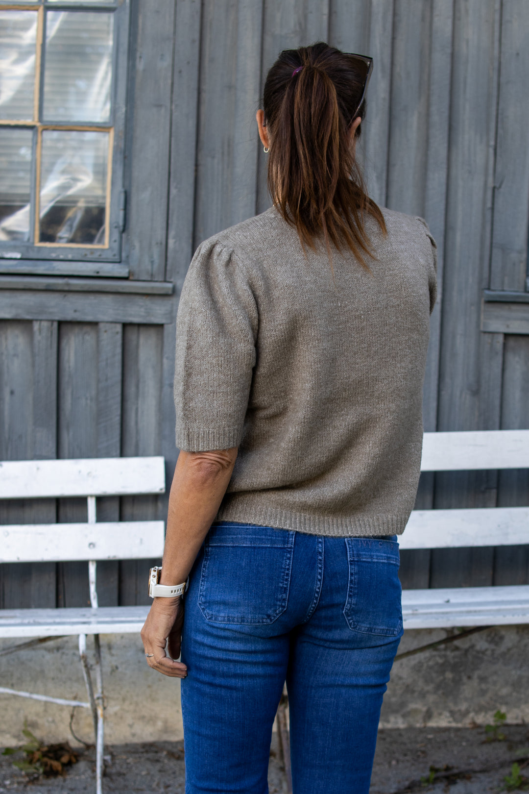 Anne Knit Pullover - Fallen Rock - Genser - Helt Dilla AS