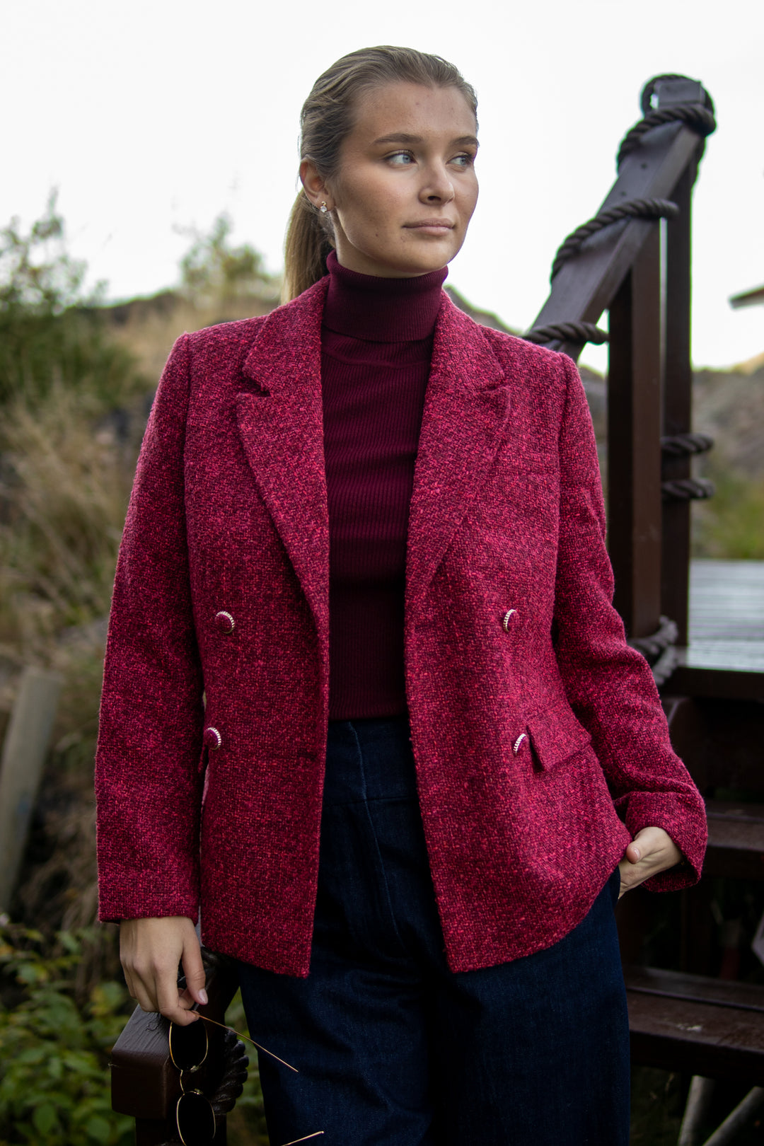 Yas Petra Bouckle Blazer - Blazer - Helt Dilla AS