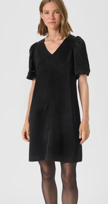 ulva dress - Black - Kjoler - Helt Dilla AS