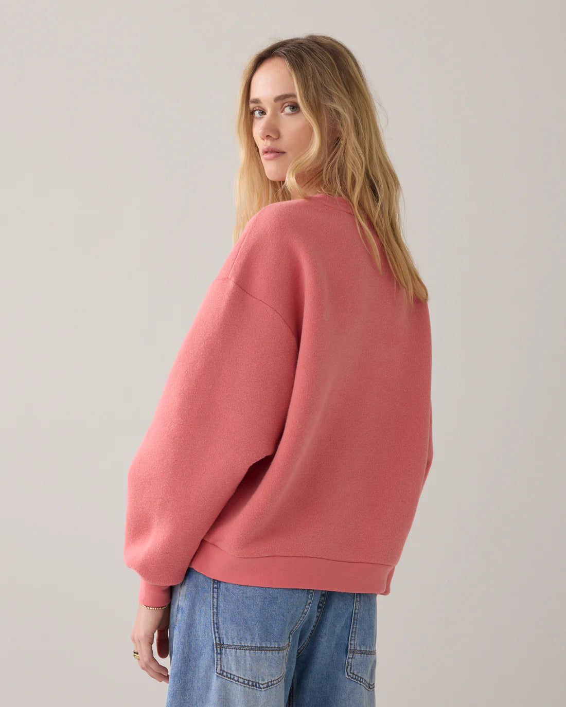 Jersey Soft Sweat - Faded Rose - Genser - Helt Dilla AS