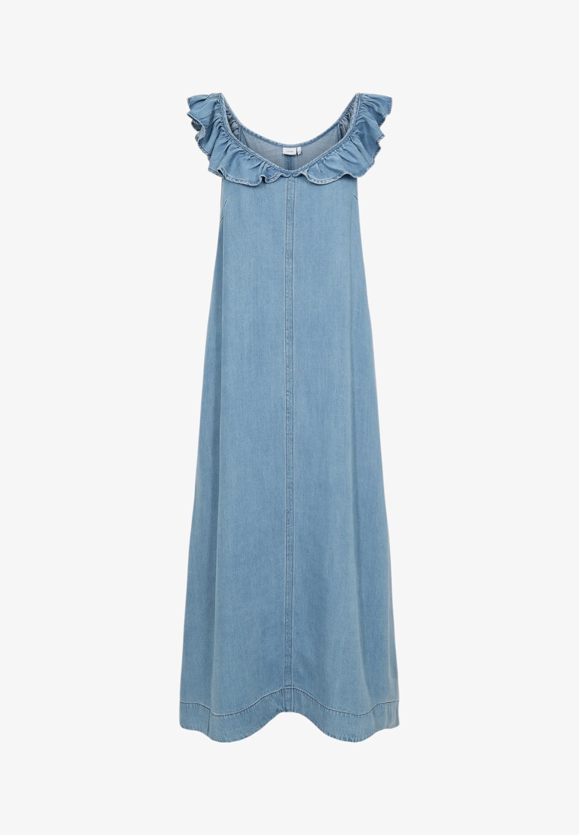 NuElida Dress - Blue Denim - Kjoler - Helt Dilla AS