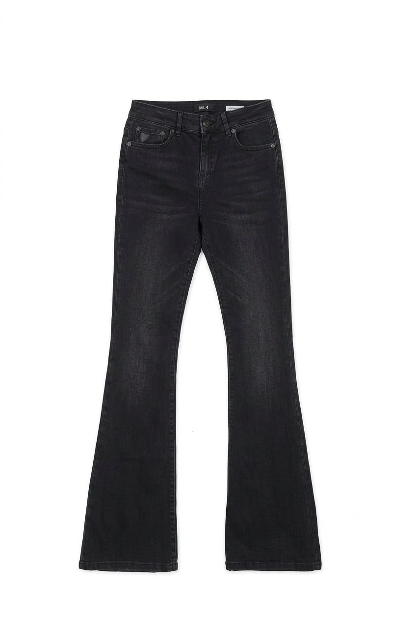 Raval 16 Black Aged Edge - Gisele Blackness - Jeans - Helt Dilla AS