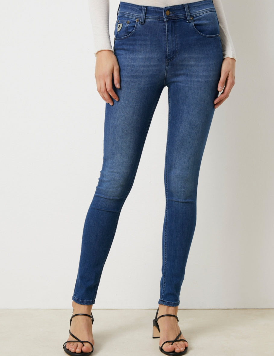 Celia  - Leia Teal Stone - Jeans - Helt Dilla AS