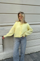 IdaIC Cardigan - Yellow - Cardigans - Helt Dilla AS