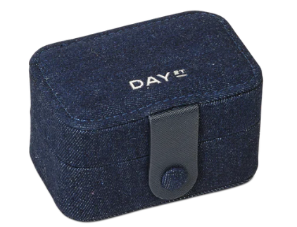 Day denim jewelry box mini - dark denim - Tilbehør - Helt Dilla AS