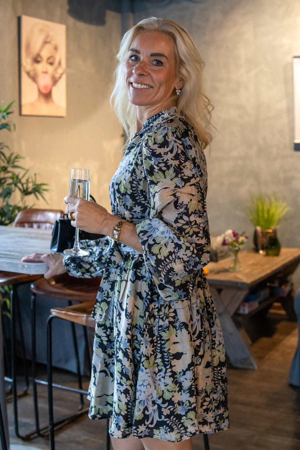 Striped organza mini Dress- Callidora - Kjoler - Helt Dilla AS