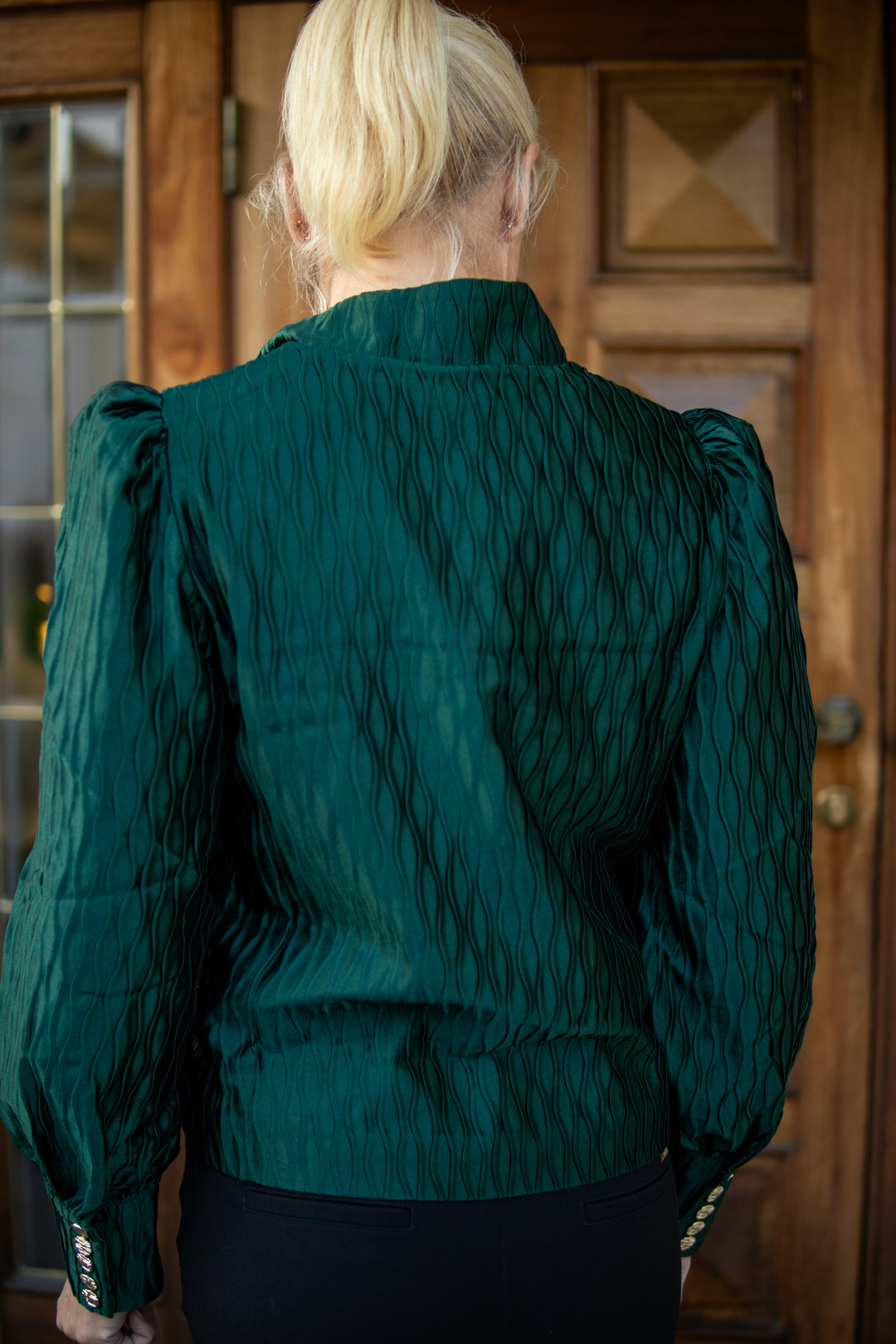 Ripple Skjorte - Grønn - Bluser - Helt Dilla AS