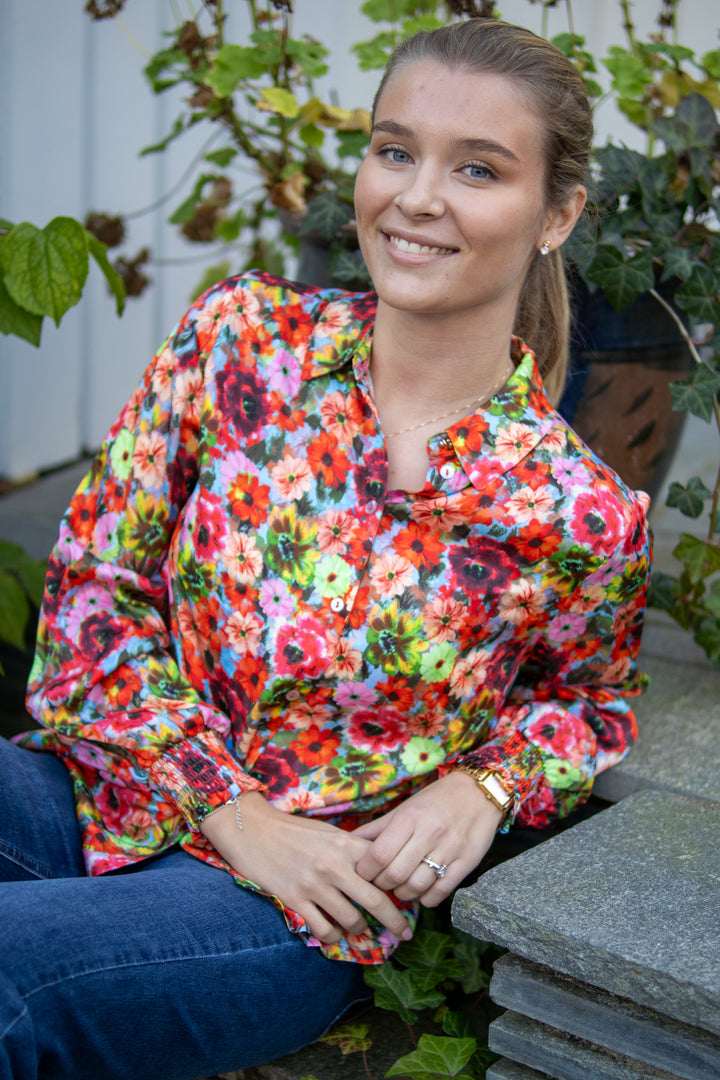 Mista Shirt - Fiery Red - Skjorter - Helt Dilla AS