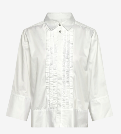 Vinny Skjorte - Bright White - Skjorter - Helt Dilla AS