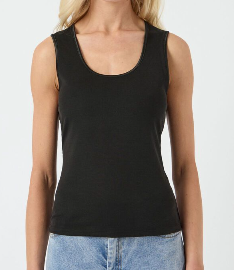 YasPaloma Tank Top - black - Genser - Helt Dilla AS