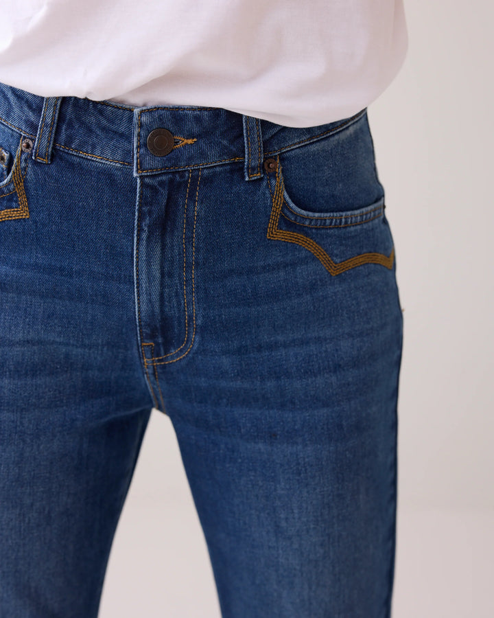 Flared Western jeans - Denim - Jeans - Helt Dilla AS