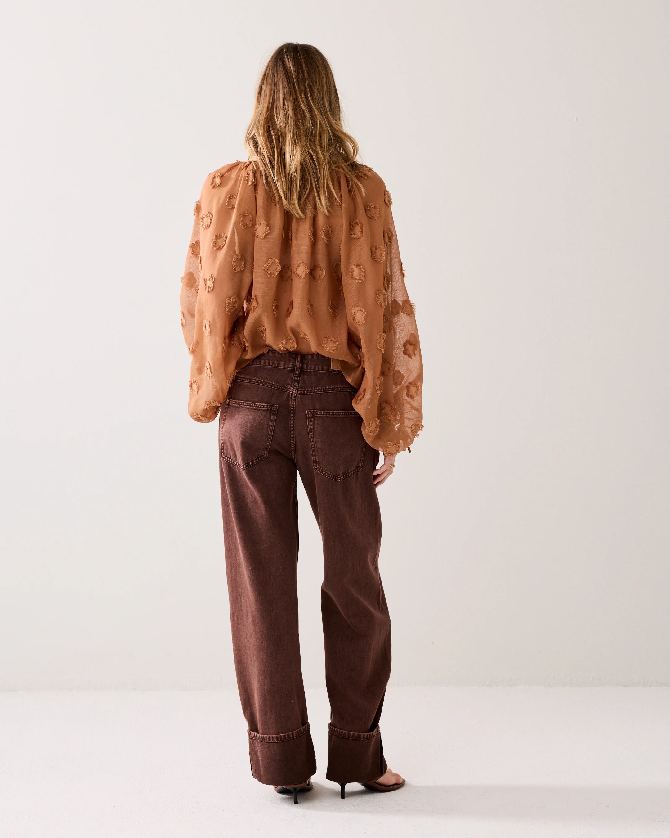 BAGGY TROUSERS - Brown - Bukser - Helt Dilla AS