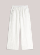 Wideleg Pant Light Linen - Off White - Bukser - Helt Dilla AS