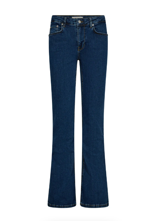 Charlotte Jeans - Wash Undone Mid Indigo - Jeans - Helt Dilla AS