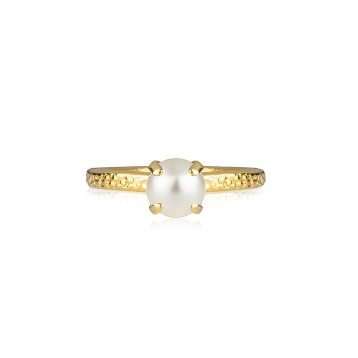 Natti Ring - Gold/perle