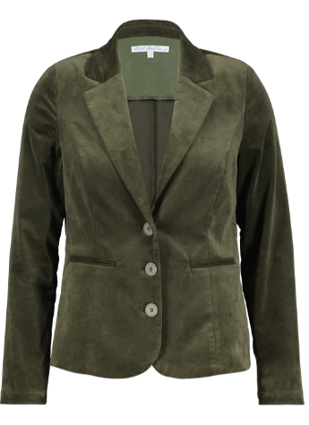 Blazer Babs velvet - Army green