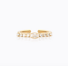 Tracy ring - gold crystal - Tilbehør - Helt Dilla AS