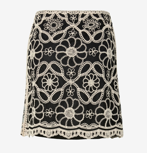 Cilia HW Crochet Skirt - Fest - Skjørt - Helt Dilla AS