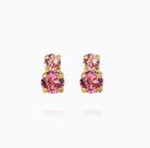Leah earrings - rose combo - Tilbehør - Helt Dilla AS