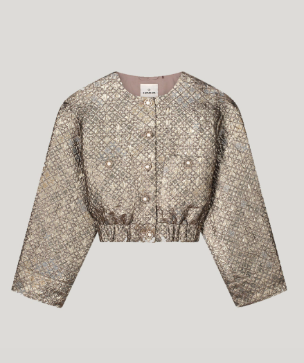 Jacket Lurex Jacquard