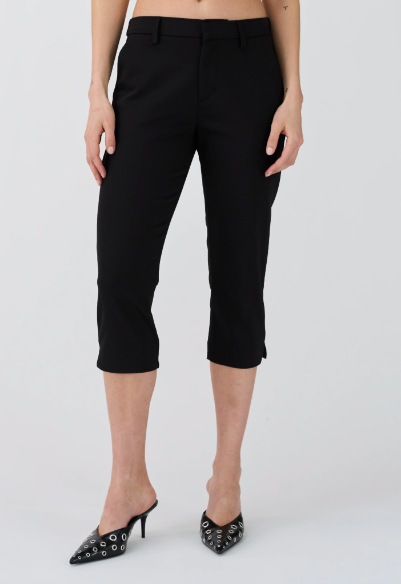 Alice Capri Pant - black - Bukser - Helt Dilla AS