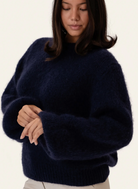 IdaIC Pullover - Navy - Genser - Helt Dilla AS