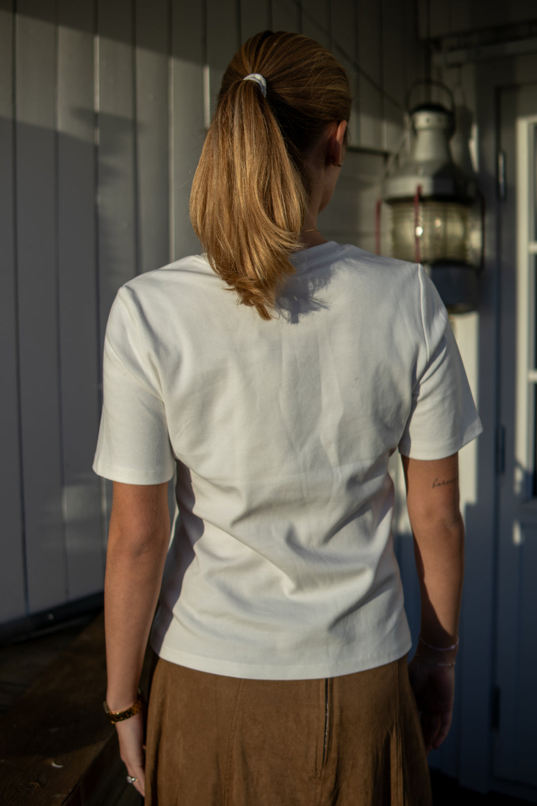 Muse Tee - Hvit - Singlet, Topper & T-skjorter - Helt Dilla AS