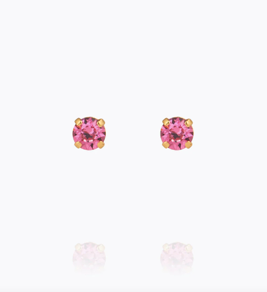 Mini stud earrings - rose