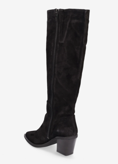 Marthe Boots - Black Suede - Sko - Helt Dilla AS