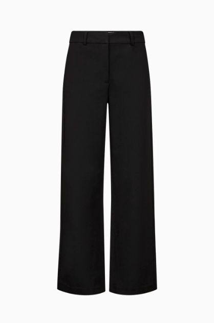 Andrea Wide Pant - Black - Bukser - Helt Dilla AS