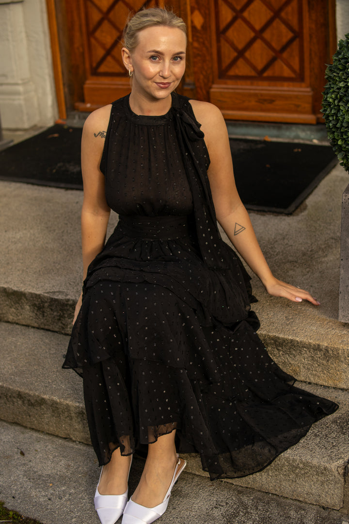 Marli Glitz Dress  - black - Kjoler - Helt Dilla AS