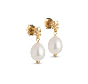 Poe Pearl Studs - Tilbehør - Helt Dilla AS