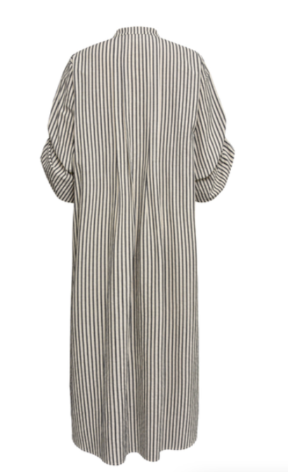 Alexa jo shirt dress - Creme Black Striped - Kjoler - Helt Dilla AS