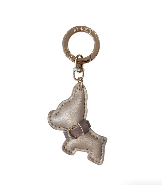Puppy Bag Charm - Sparkled  Sand W/ Warm Taupe - Tilbehør - Helt Dilla AS