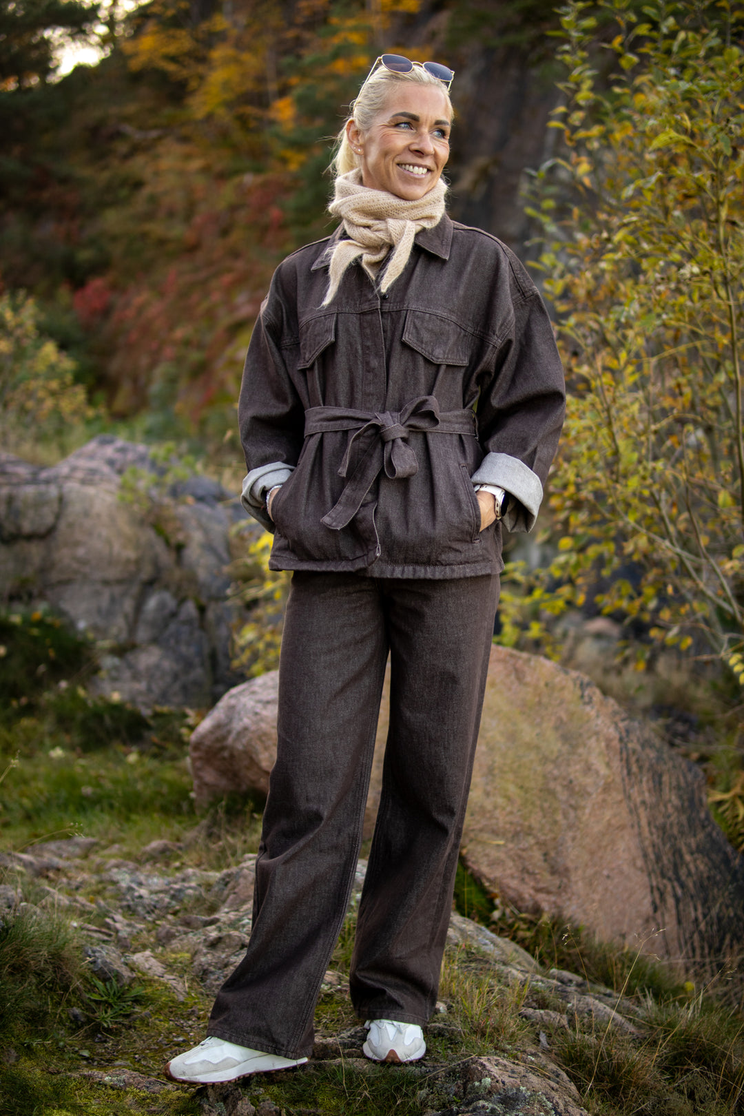 Drew Jacket Wash - Exclusive Brown Bourgogne - Yttertøy - Helt Dilla AS