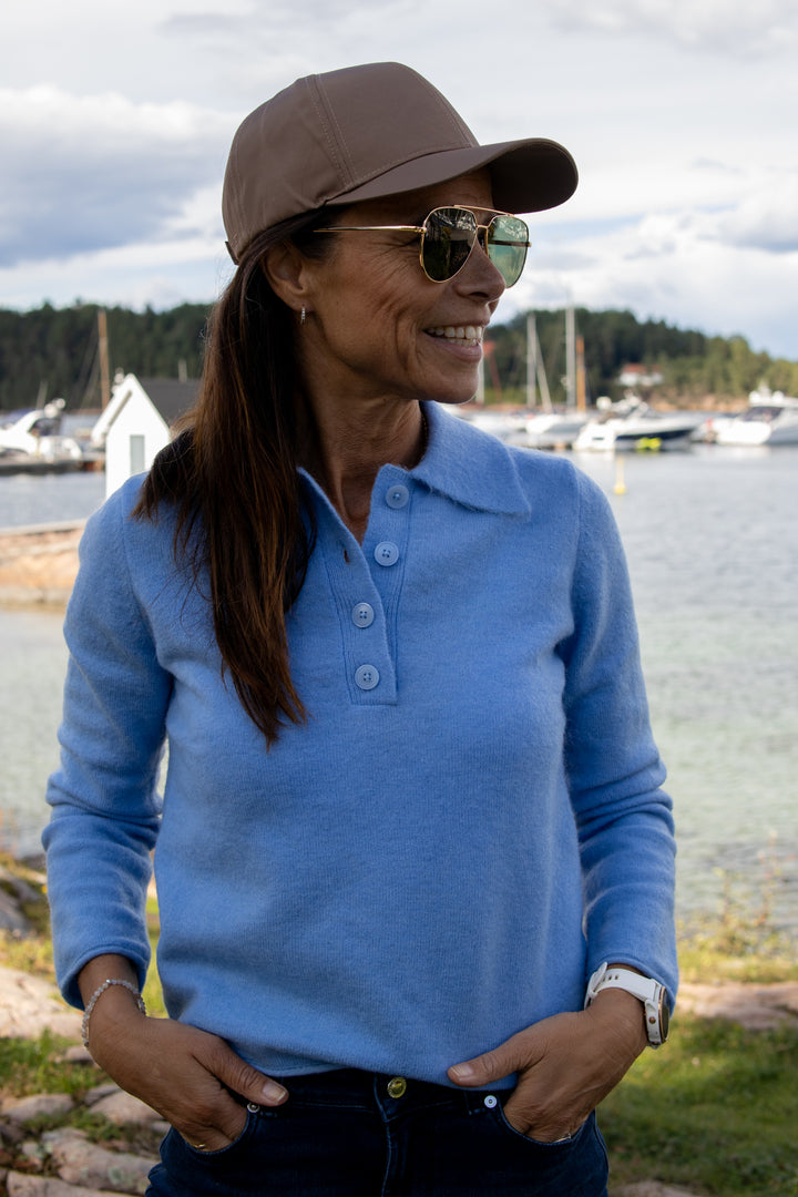 Silya genser - vista blue - Genser - Helt Dilla AS