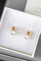 Leah earrings - electric white combo - Tilbehør - Helt Dilla AS