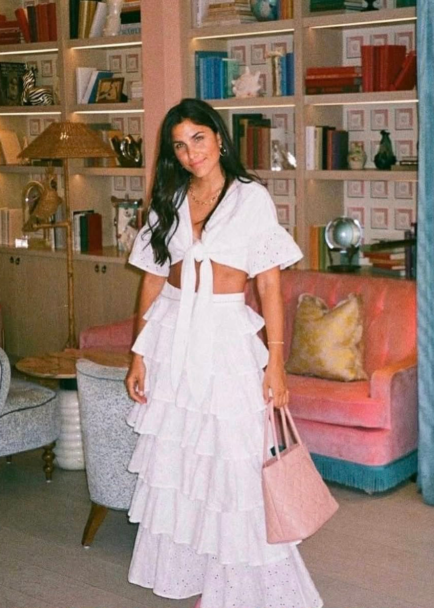 ANGEL MAXI SKIRT - WHITE - Skjørt - Helt Dilla AS