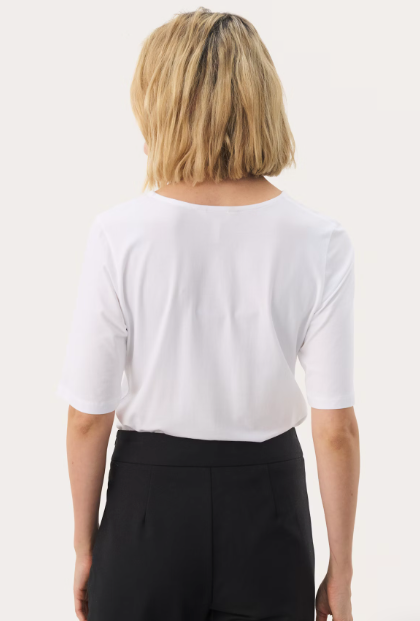 Nemi t-shirt - Bright White - Singlet, Topper & T-skjorter - Helt Dilla AS
