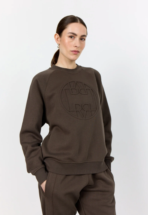 NUKA 11 Sweatshirt - MØRK BRUN - Genser - Helt Dilla AS