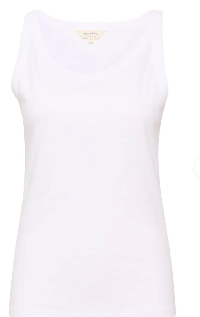 Arvida singlet - bright white - Singlet, Topper & T-skjorter - Helt Dilla AS