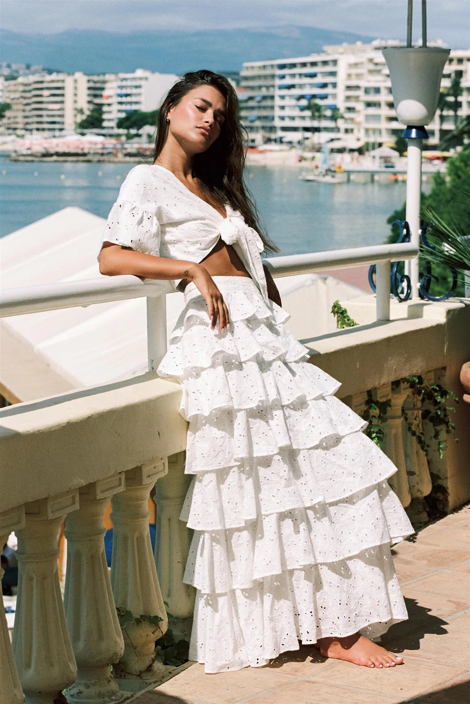 ANGEL MAXI SKIRT - WHITE - Skjørt - Helt Dilla AS