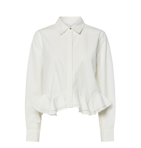 Anera Short Shirt - Star White - Skjorter - Helt Dilla AS