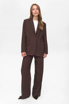 Bussy Blazer - Coffee Brown - Blazer - Helt Dilla AS