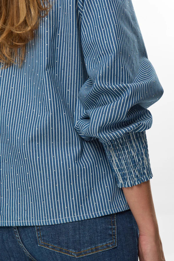 Emilie Shirt - Medium Blue Denim - Skjorter - Helt Dilla AS