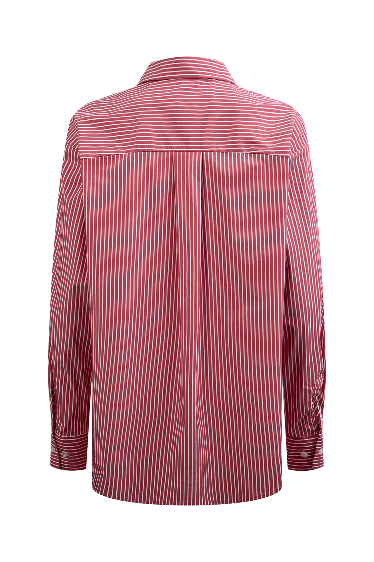 NuPaloma Bow Shirt - Goji Berry - Skjorter - Helt Dilla AS