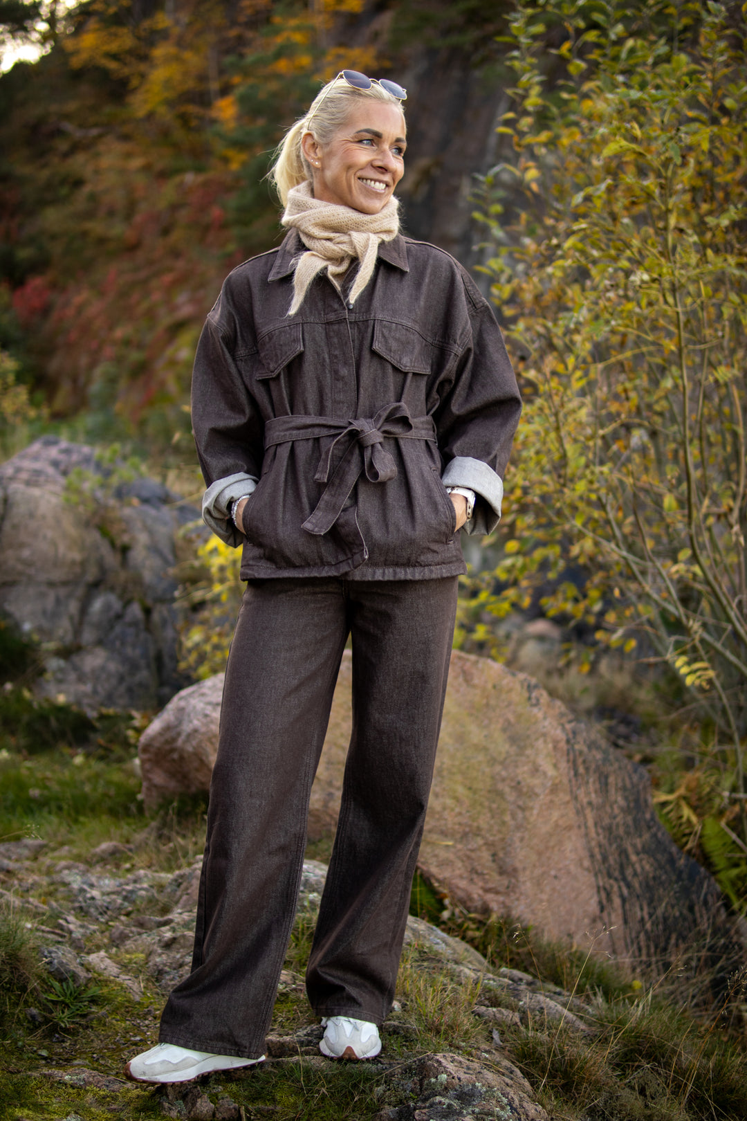 Drew Jacket Wash - Exclusive Brown Bourgogne - Yttertøy - Helt Dilla AS