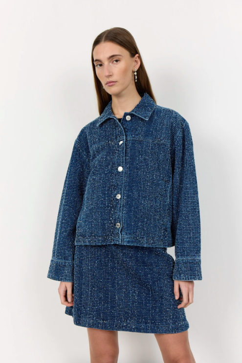 Kate 2 jakke - Mørk Denim